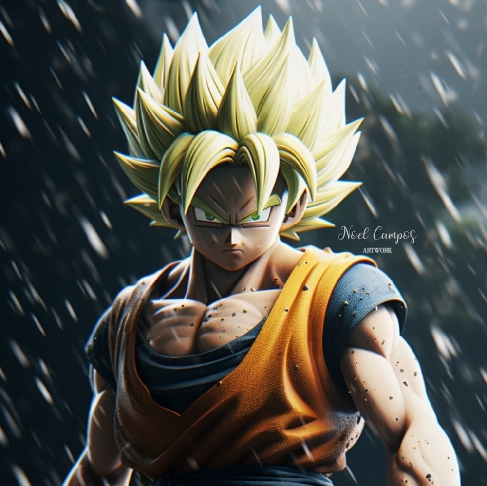 Dragon Ball Z Art by Noel Campos